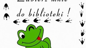 Żabierz mnie do biblioteki - zbieraj naklejki i niespodzianki!