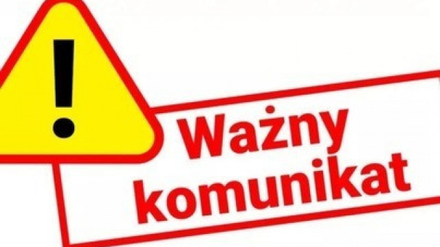 Zablokowana ul. Krakowska w rejonie górki w Bulowicach