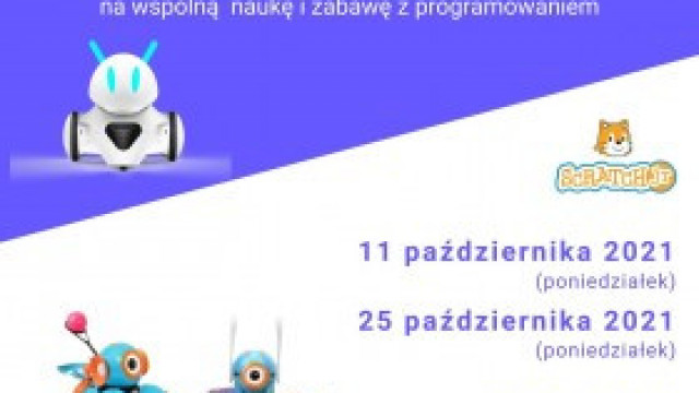 Zajęcia z kodowania dla dzieci - są jeszcze wolne miejsca!