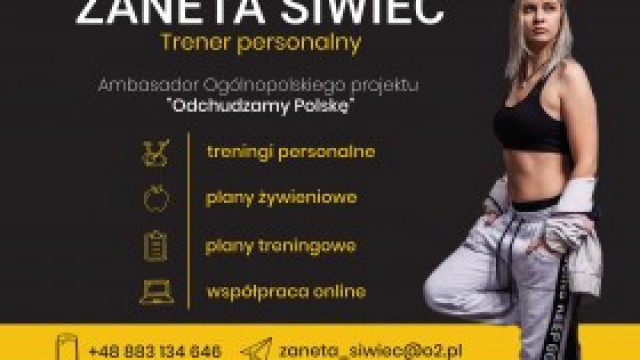 ŻANETA SIWIEC - trener personalny [artykuł sponsorowany]