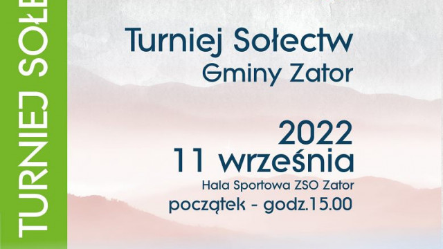 Zapraszamy na Turniej Sołectw 2022