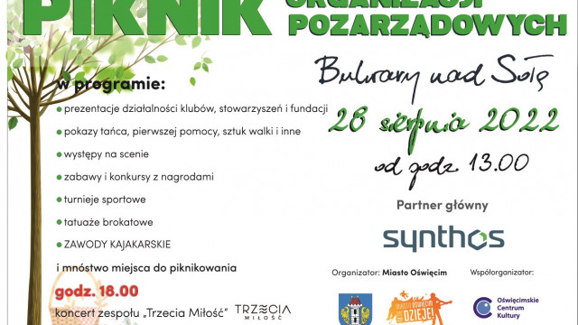 Zapraszamy na XIV Piknik Organizacji Pozarządowych w Oświęcimiu