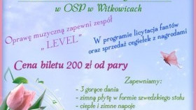 Zaproszenie na Bal Wiosenny do Witkowic