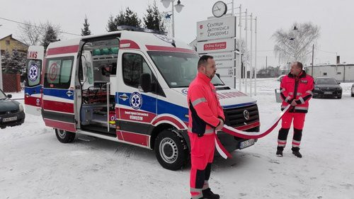 ZATOR. Nowy ambulans dla miejscowej podstacji pogotowia