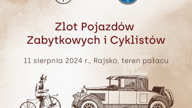 Zlot Pojazdów Zabytkowych i Cyklistów w Rajsku