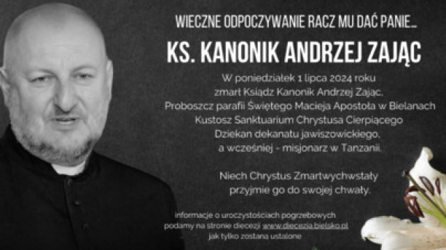 Zmarł ks. Andrzej Zając