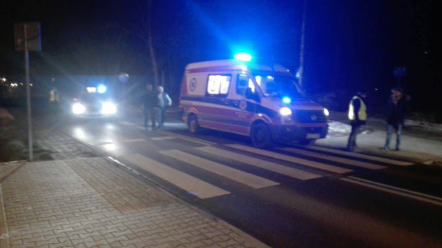 Zmarł pieszy potrącony wczoraj w Witkowicach. Dwie godziny później kolejny wypadek z udziałem pieszych ! ZDJĘCIA !