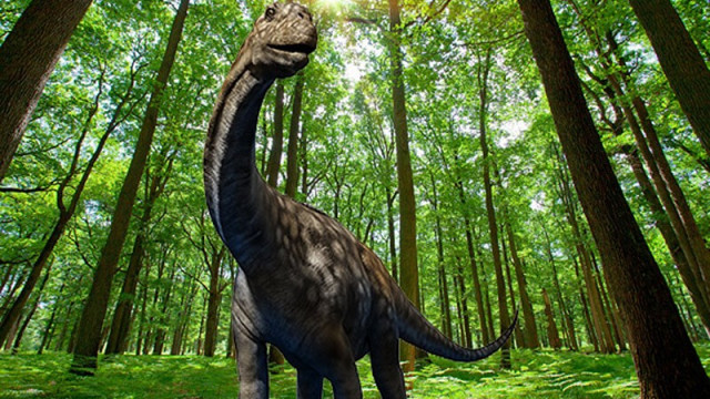 Zobacz największego na świecie ruchomego dinozaura