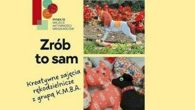 „Zrób to sam”: Zapraszamy na warsztaty rękodzieła z Grupą „Każdy Może Być Artystą”