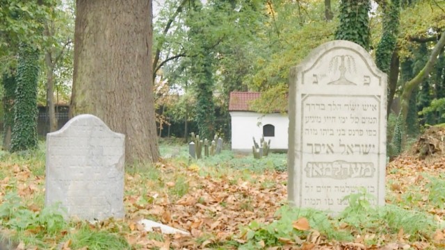 Zwiedzanie cmentarza żydowskiego
