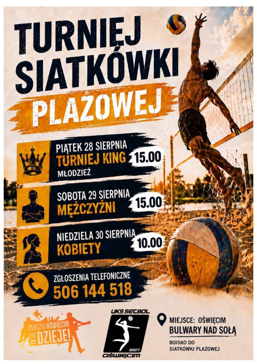 Siatkarskie Lato na piasku.